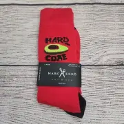 Marc Ecko Socks Hardcore Avacado Red Size 6-12
