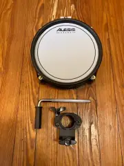 Alesis 8" Mesh Drum Pad (Black) w/Clamp NEW Command SE Surge (Dual Zone) DM10