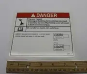 82902 / 82902GT OEM Genie DECAL DANGER DO NOT ALTER SWTC