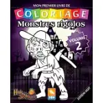 MONSTRES RIGOLOS - VOLUME 2 - EDITION NUIT: LIVRE DE COLORIAGE POUR LES ENFANTS - 25 DESSINS à COLORIER - EDITION NUIT