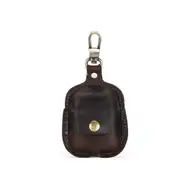 Leather Bluetooth Wireless Earphone Case For AirPods 2 Protective Cover Skin Accessories For Airpods Charging Box - Coffee