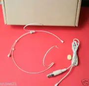 Replaceable Plug Headset Headworn Microphone for Shure UT PGX ULX SLX Wireless
