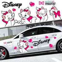 在飛比找樂天市場購物網優惠-【汽車百貨】瑪麗貓車貼 改裝 卡通可愛 KT貓車身貼 整車拉