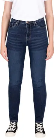 Knox Colton Ladies Motorcycle Jeans, blue, Size XL for Women