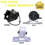 3 PCS MOTOR & TRANS MOUNT FIT 2004-2006 Nissan Quest 3.5L Auto 4 Speed-w/sensor (for: Nissan)