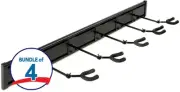 Levy's Adjustable Slatwall Guitar Hanger Yoke with Wall-mounted Track Panels -
