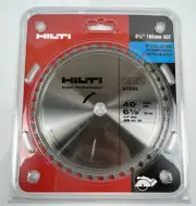 Hilti 6-1/2 inch x 5/8 inch 40 Teeth Blade For SCM Circular Saw