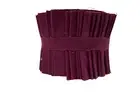 20 2.5" Pre Cut Jelly Roll Quilt Quilting Strips 100% Cotton Solid Amethyst