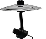 Duocheer® Car Cymbal Air Vent Mini Drum Crash Cymbal For Car Vent (Sliver)