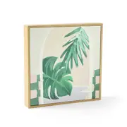 Tropical Palm Framed Canvas