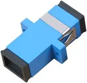 50-200Pcs SC A/UPC Fiber Optic Connector Adapter Flange Singlemode Simplex Coupler: (Color : 200Pcs SC UPC)