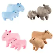 Cartoon Capybara Shape Stuffed Birthday Capybara Appease Toy for Kids