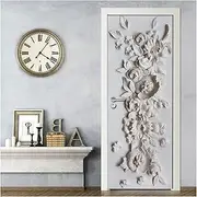 Door Stickers Creative DIY 3D Door Sticker Wall Mural Wallpaper Decal PVC Self-Adhesive Waterproof Wall Paper Art Decor (Size : 95x215cm)