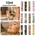 10ml Perfume Bottle PU Leather Perfume Atomizer Bottle Travel