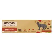 Big Dog BARF Beef Raw Cat Food - 1.38kg