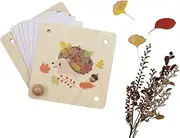 Kaper Kidz Calm & Breezy Flower Press Echidna Kids Craft Kit - Fun DIY Craft Activity
