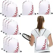 BESPORTBLE 12pcs Drawstring Fitness Bags Lightweight Athletic Backpacks for Outdoor Sports Easy to Clean Drawstring Pouch for Gym and Travel