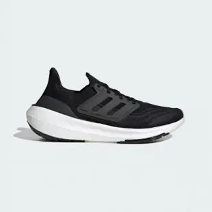 【adidas 愛迪達】慢跑鞋 男鞋 運動鞋 緩震 ULTRABOOST LIGHT 黑 GY9351