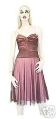 Betsey Johnson Tulle mesh swing dance dress with a modern twist! Size 10