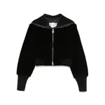 [Victoria Beckham] Victoria Beckham Jersey Jacket 6 UK BLACK
