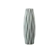ANYHOUZ Flower Vase Light Green Small Geometric Nordic Style Pot Home Decor