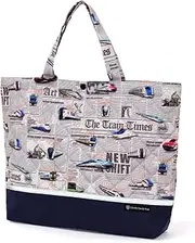 [COLORFUL CANDY STYLE] NM283900 Gusseted Quilted Lesson Bag (with Loop), Reflector, Water Repellent, Bullet Train and Railway World, Gray, Water Repellent, Lightweight, Stain Resistant, Wrinkle