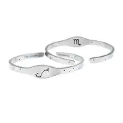 Zodiac Cuff Bracelet - Scorpio Constellation Sign | Jewelry - November