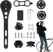 Stopwatch Stand, Handlebar Extender, Extender Holder, Carbon Fibre Extender, Lightweight, Multifunctional Mount Extender for Computer Flashlight Sports Cameras