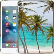 iPad Mini 4 Case, iPad Mini 4 Designer Case - Tropical Palm Tree on Beach