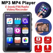 Full Touch Screen Mini MP3 MP4 Player 128G Bluetooth Music Video Player Recorder