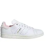 Adidas Stan Smith Women's Size 7.5 White Velvet Sandy Pink Casual Shoes IF7002