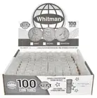 LOT OF 10 Tubes For Half Dollars Whitman Coin Tubes *FREE SHIPPING IN USA*