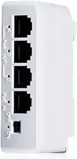 Roarrter 1Pcs 4 Ports 1 to 3 Port PoE Extender Passive Cascadable IEEE802.3Af 100Mbs for IP Transmission Repeater Switch NVR IP