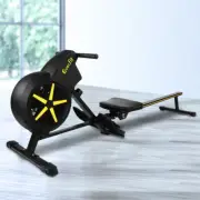 8 Levels Rowing Machine Rower Exercise Resistance Fitness Home Gym Cardio Air