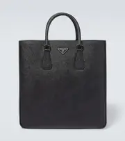 [Prada] Prada Logo Saffiano leather tote bag