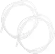 LABRIMP 2pcs The Tubes Hose Milk Breastfeeding Tubing Supplies Breastfeeding Plumbing Tools Straws with Silicone Tips Silicone Piping Bags Transparent
