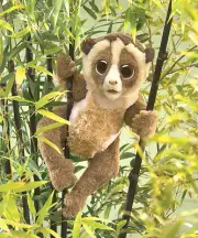 *NEW* PLUSH SOFT TOY Folkmanis 3072 Slow Loris Primate Hand Puppet