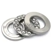 51105 25 x 42 x 11mm Axial Ball Thrust Bearing (2 Steel Races + 1 Cage) ABEC-1