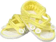 Jefferies Socks Baby Girls' Newborn Criss Cross Sandal Crochet Bootie