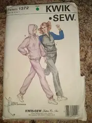 Kwik Sew 1372 Sewing Pattern Misses' Jacket and Pants Sizes XS S M L 6-20 UC