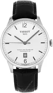 [Tissot] T-Classic Chemin Des Tourelles Automatic Leather Mens Watch T0994071603700