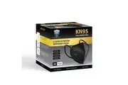 25Pcs KN95 N95 Disposable Face Mask -Black