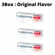Toothbrush Adult Unisex Sensodyne Toothpaste Original Flavor 100g Oz Teeth :3Box