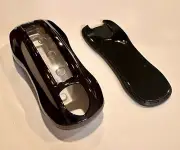 Black TPU Key Fob Cover Case For Porsche Cayenne Panamera Macan Cayman