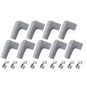 Aeroflow 9 X Spark Plug Boots,Terminals90 Deg. 9 Boots & 9 Terminals - AF4530-8850