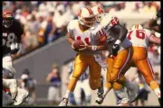 Quarterback Casey Weldon Tampa Bay Buccaneers looks to hand the- 1995 Old Photo