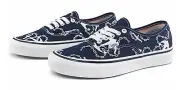 VANS Authentic 44 D Deck Low Anaheim Factory Anchors Navy Shoes Men SZ 5 WMN 6.5