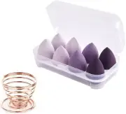Foundation Blending Beauty Sponges,8Pcs Multi Color Makeup Sponges,Makeup Blende