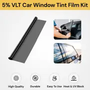 5% VLT Car Window Tint Film Kit