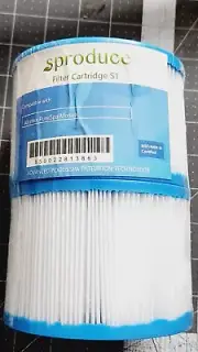 Produce Type S1 Filter Cartridge Compatible with Intex Spa Filter Pumps